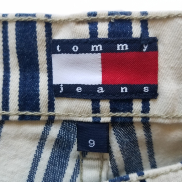 Flared Striped Pants Size 9 - Picture 8 of 8